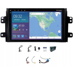 SUZUKI SX4 2006-2013 ANDROID GPS USB WIFI BLUETOOTH CARPLAY ANDROID AUTO 4GB 64GB Q6 QLED